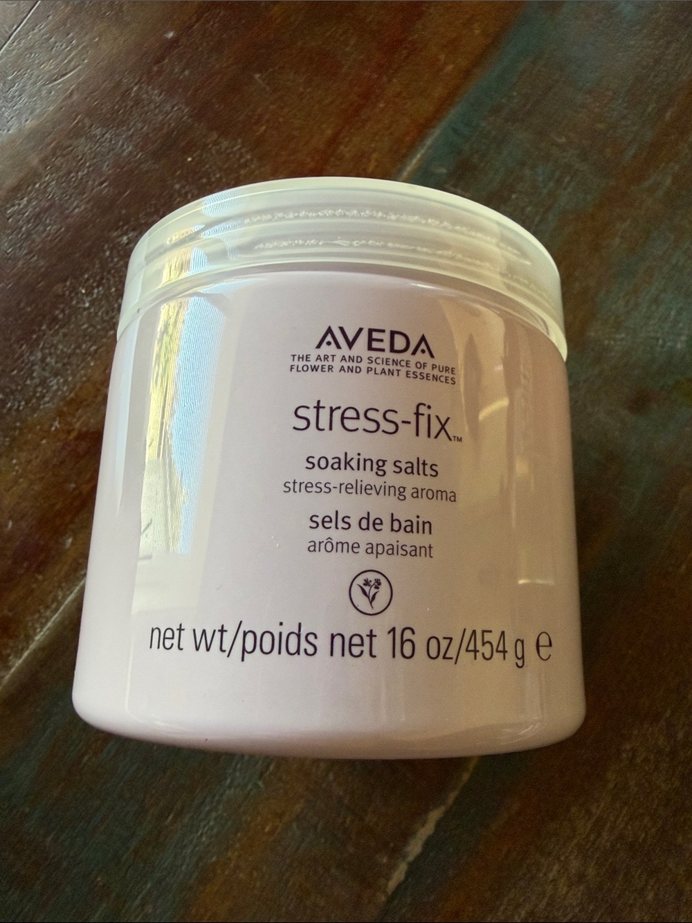 New AVEDA Stress-Fix Soaking Salts (16 oz)